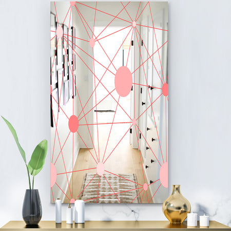 Circular Web 4 - Glam Mirror - Decorative Modern Mirror