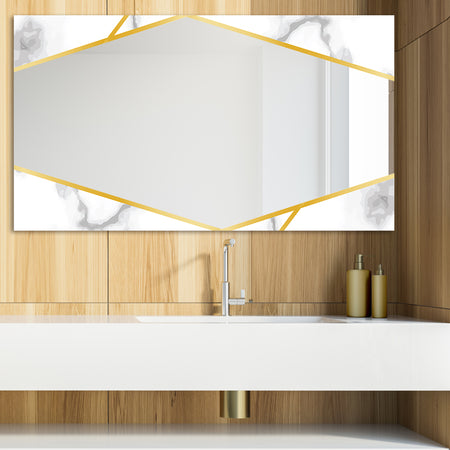 Capital Gold Sleek 21 - Glam Mirror - Modern Vanity Mirror