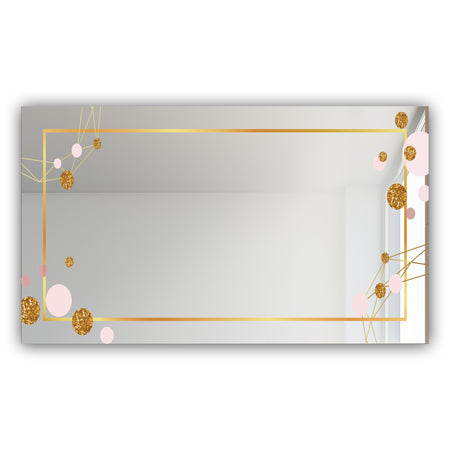 Circular Rhythm 9 - Glam Mirror - Modern Vanity Mirror
