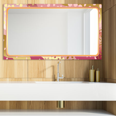 Playful Gold 15 - Glam Mirror - Modern Vanity Mirror