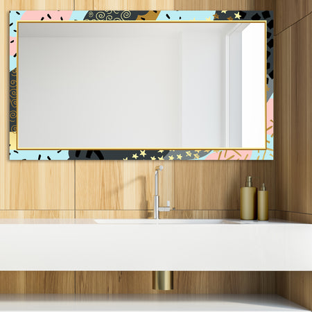Playful Gold 17 - Glam Mirror - Modern Vanity Mirror
