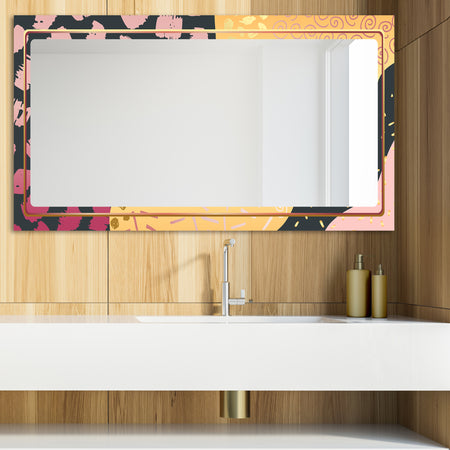 Playful Gold 19 - Glam Mirror - Modern Vanity Mirror