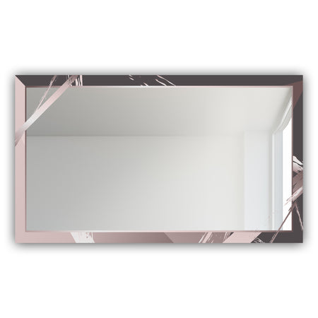 Gold and Pink Frame 6 - Glam Mirror - Modern Vanity Mirror