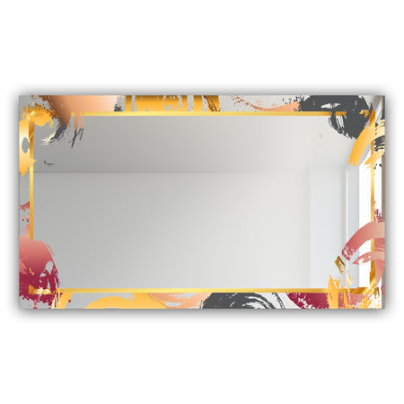 Gold and Pink Frame 13 - Glam Mirror - Modern Vanity Mirror