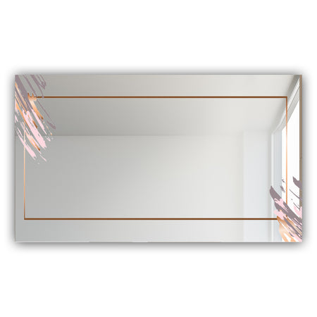 Copper Minimal 10 - Glam Mirror - Modern Vanity Mirror