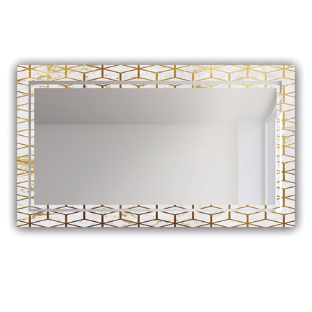 Capital Gold Honeycomb 14 - Glam Mirror - Modern Vanity Mirror