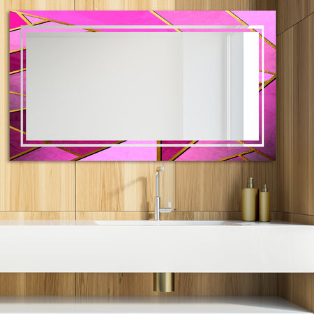Capital Gold Honeycomb 23 - Glam Mirror - Modern Vanity Mirror