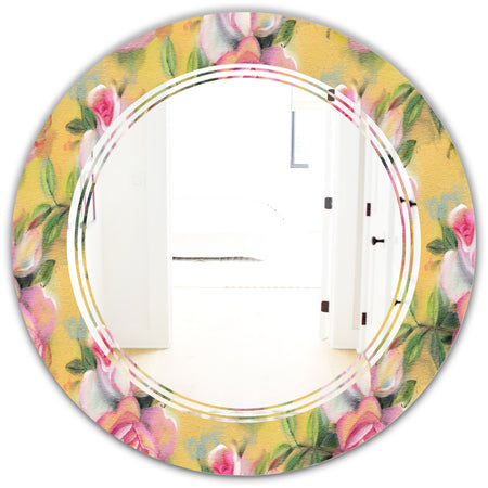Hand - Modern Round or Oval Wall Mirror - Triple C