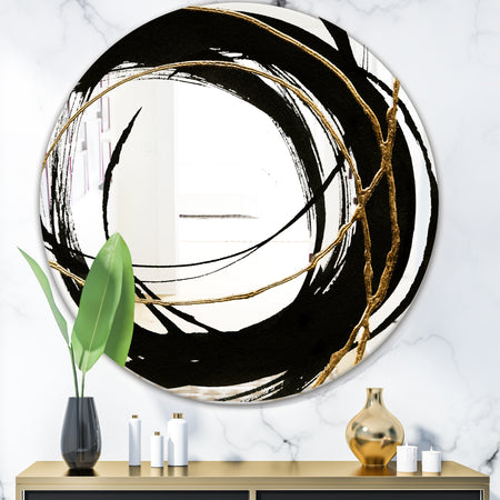 Porch & Den 'Black & White 10 - Glam Mirror