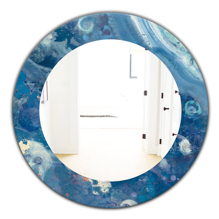 Water III - Traditional Mirror - Oval or Round Wall Mirror