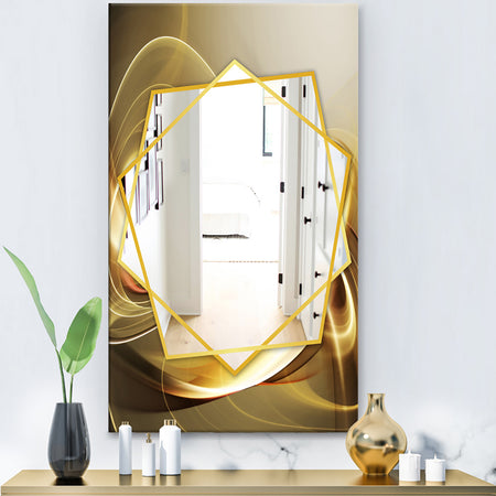 Elegant Modern Sofa - Modern Mirror - Frameless Contemporary Wall Mirror