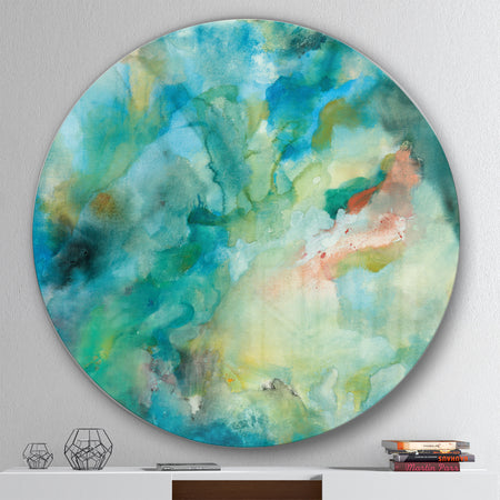 Interstellar - Geometric Metal Circle Wall Art
