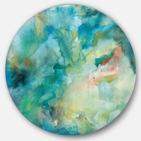 Interstellar - Geometric Metal Circle Wall Art