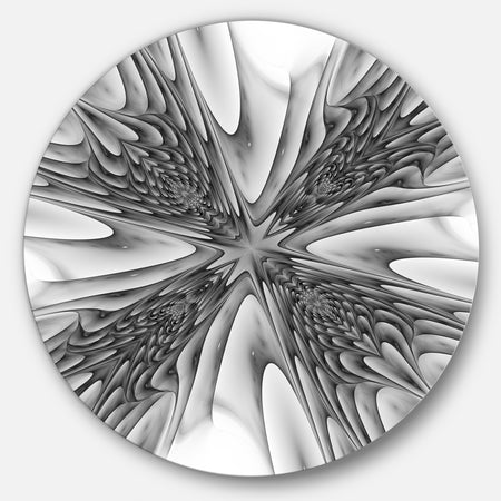 Fractal 3D Magical Depth - Abstract Art Round Wall Art