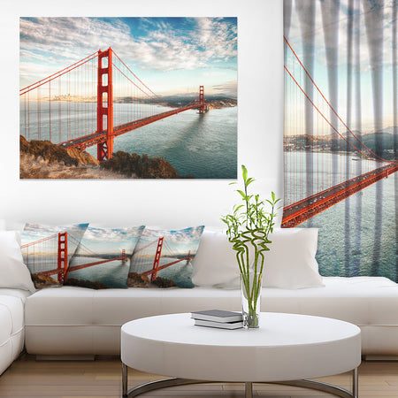 Golden Gate Bridge in San Francisco - Sea Bridge Canvas Wall Artwork