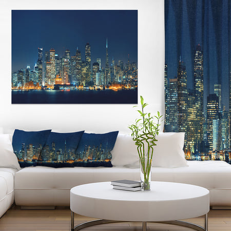 San Francisco Skyline at Night - Cityscape Canvas print