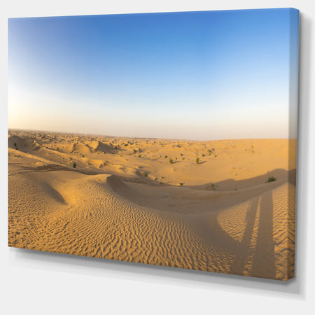 Sand Dunes Desert in Dubai - Landscape Artwork Canvas