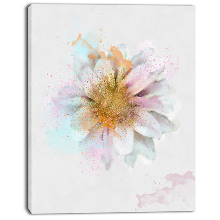 Beautiful Flower with Yellow Stigma - Floral Canvas Artwork Print