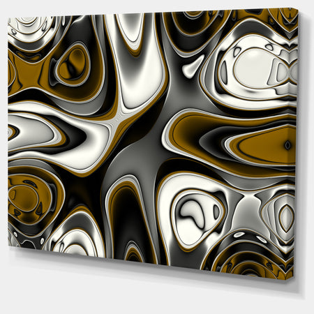 Fantastic Fractal Abstract Pattern - Large Abstract Canvas Artwork