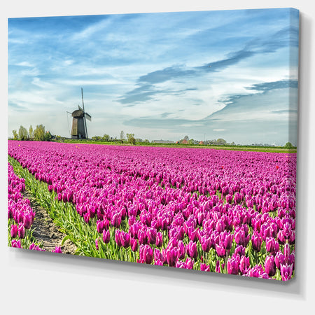 Traditional Holland Countryside - Landscape Wall Art on Canvas