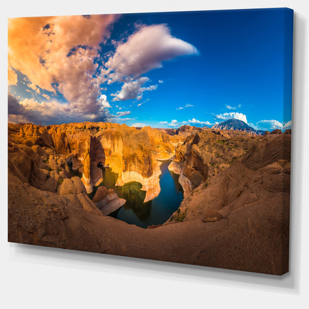 Reflection Canyon Lake Powell - Landscape Canvas Wall Artwork