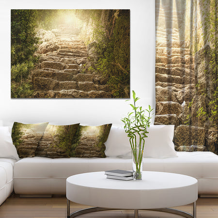 Holy Light and Upstairs - Landscape Canvas Wall Artwork