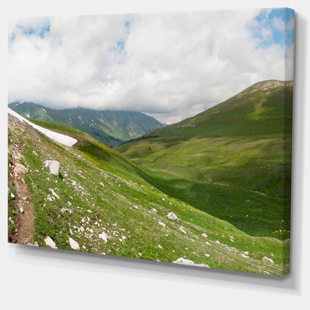 North Caucasus Green Mountains - Landscape Wall Artwork