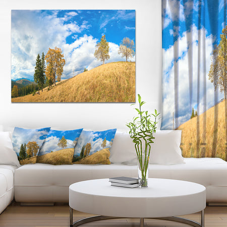 Mountain Autumn Panorama - Landscape Wall Artwork
