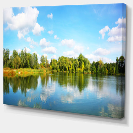 Spring Lake Panorama - Landscape Wall Artwork