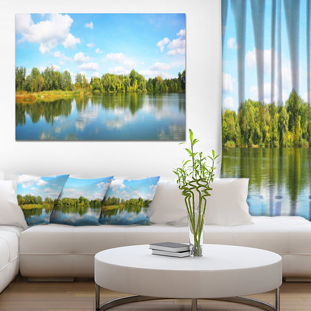 Spring Lake Panorama - Landscape Wall Artwork