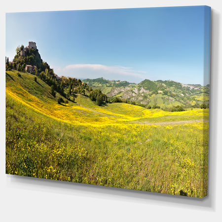 Italian Castle of Rossena - Landscape Wall Artwork