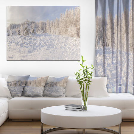 Wood Winter Glade - Landscape Wall Artwork