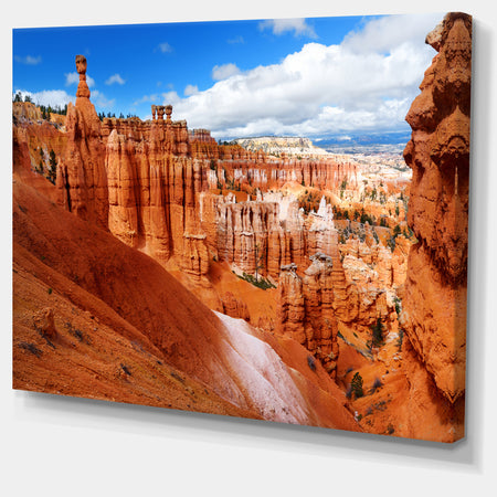 Design Canvas Art Print 'Sandstone Hoodoos in Bryce Canyon - Extra Large Landscape Canvas Art Print