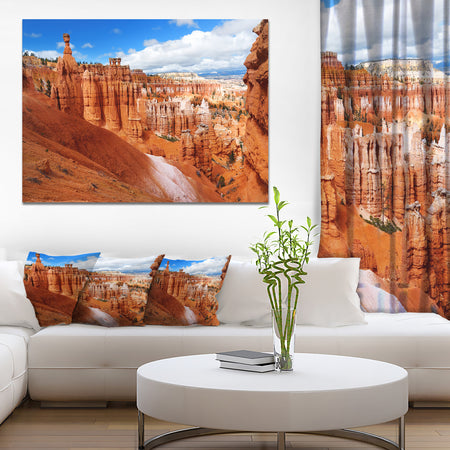 Design Canvas Art Print 'Sandstone Hoodoos in Bryce Canyon - Extra Large Landscape Canvas Art Print