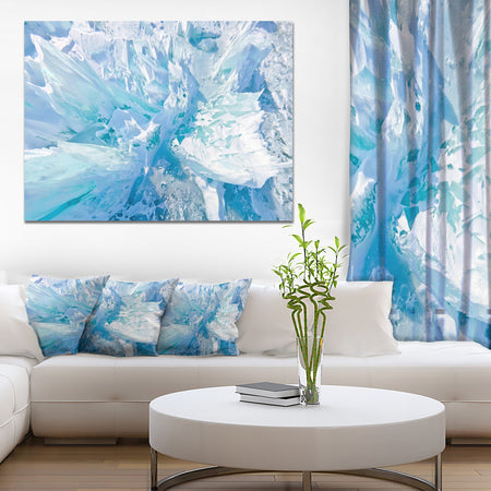 Blue Ice Hummocks Baikal - Extra Large Landscape Canvas Art Print