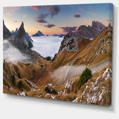 Beautiful Summer Panorama - Extra Large Landscape Canvas Art Print