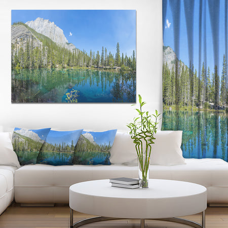 Grassi Lake Canmore Alberta Canada - Large Landscape Canvas Art Print