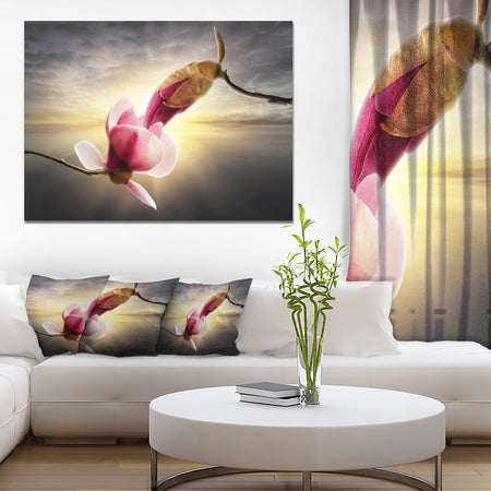 Beautiful Magnolia Flowers - Floral Canvas Wall Art