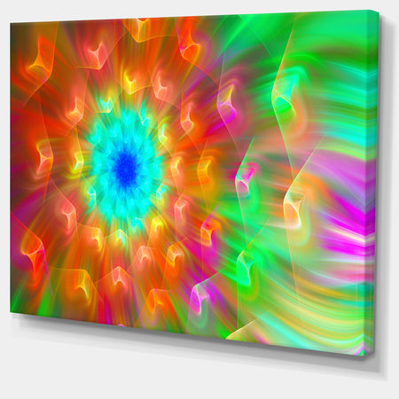Amazing Multi-Color Petals Dandelion - Modern Floral Art