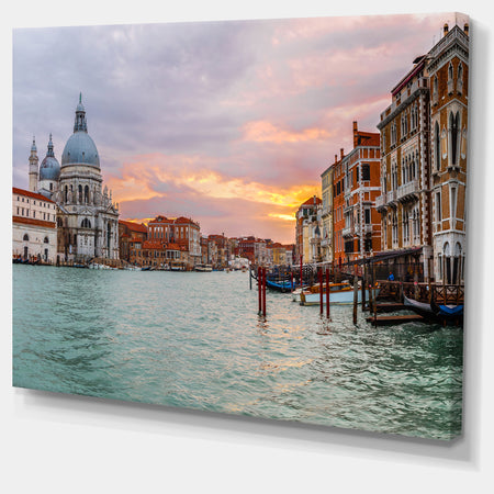 Santa Maria Della Salute - Cityscape Canvas Wall Art