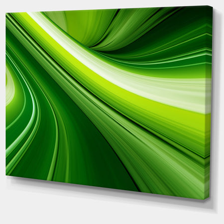 Abstract Green Lines Background'Large Abstract Wall Art
