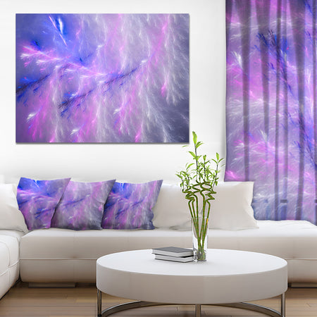 Mystic Blue Thunder Sky - Abstract Wall Art on Canvas