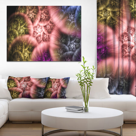 Biblical Sky with Multi-Color Clouds - Abstract Wall Art Canvas