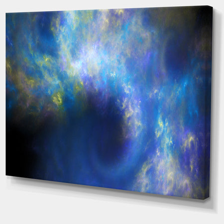 Perfect Whirlwind Starry Sky - Extra Large Abstract Canvas Art Print