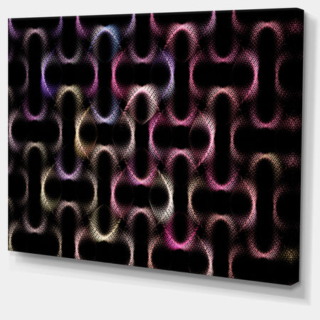 Colorful Unusual Metal Grill - Abstract Canvas Wall Art
