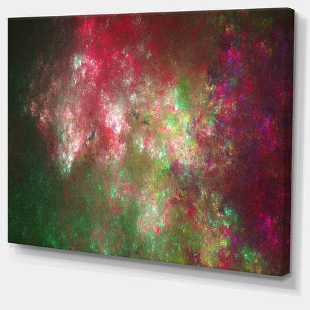 Colorful Starry Fractal Sky - Abstract Wall Artwork