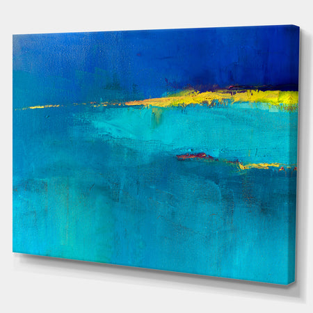 Colorful Abstract oil painting - Contemporary Painting Print on Wrapped Canvas