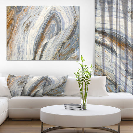 Colorful Abstract rock - Stone Photographic on Wrapped Canvas