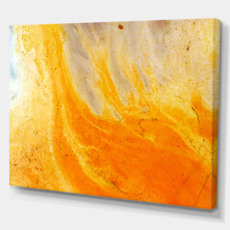 Curlicue of Paints - Stone Photographic on Wrapped Canvas