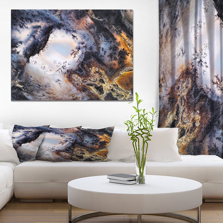 Moss Agate - Stone Photographic on Wrapped Canvas